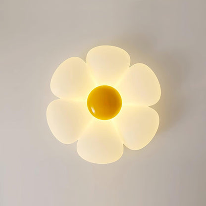 Flush Mount LED Ceiling Light 20 in Diameter Metal Acrylic Fixture for Bedrooms Dining Rooms Living Spaces Low Profile Modern Overhead Light