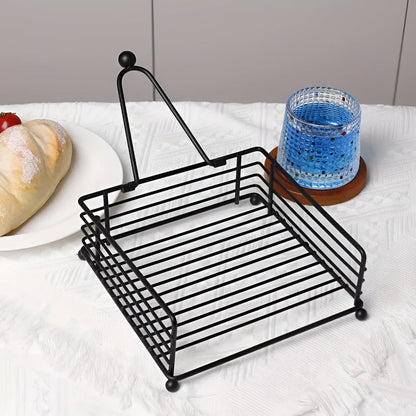 Sleek Napkin Holder for Table - Durable Iron, Modern Design