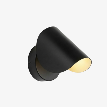 Sleek Semi-Circle Wall Sconce | Modern Minimalist Design with Dual Directional Light for Dynamic Illumination