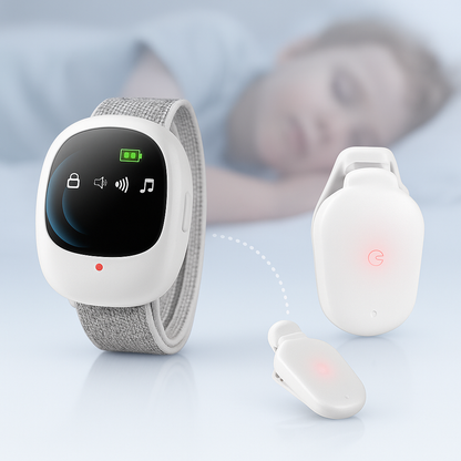 Vibration Sensor Bedwetting Alarm – Gentle Potty Training Solution for Kids