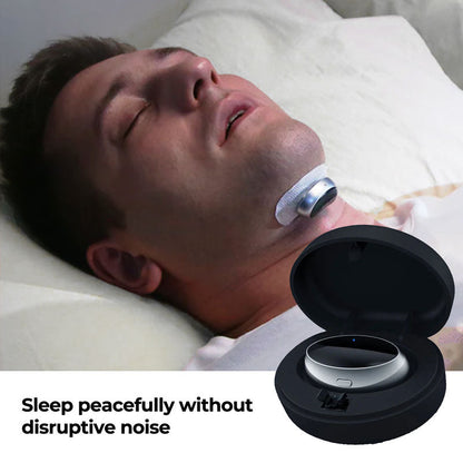 Anti Snore Device for Sleeping, Wearable Snore Stopper with Snore Detection Sensor, Rechargeable Snoring Solution