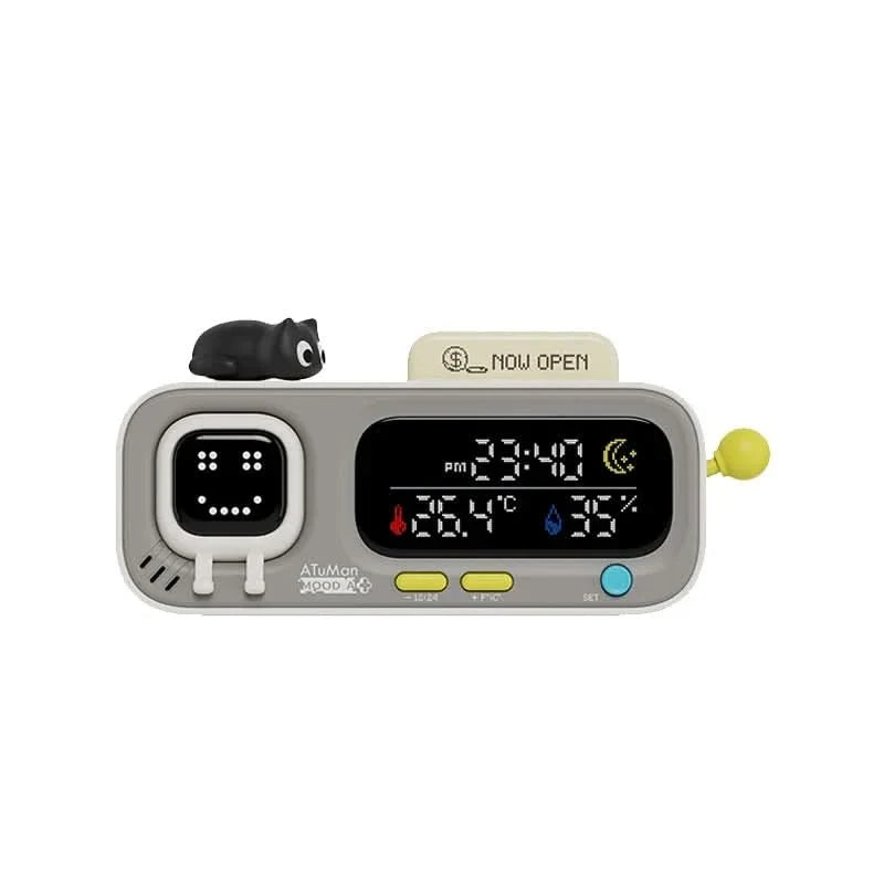 CLIMALIVA – Smart Desktop Clock with Temperature & Humidity Display