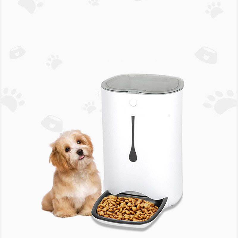 Smart Pet Feeder | Automatic Pet Feeder with 6L Capacity & Video Monitoring | Ideal for Dogs and Cats