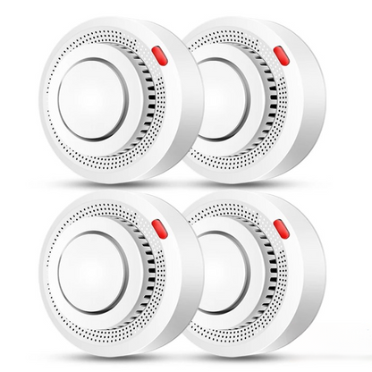 Smart WiFi Smoke Detector with 85dB Alarm | Compact Design for Home Safety