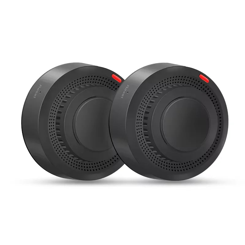 Smart WiFi Smoke Detector with 85dB Alarm | Compact Design for Home Safety
