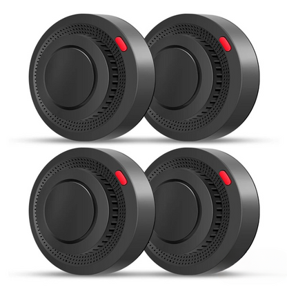 WiFi Fire Alarm with Smoke & Heat Sensor for Home Safety | 85 dB Alert & Remote Monitoring via Smartphone App | Wireless Battery-Powered