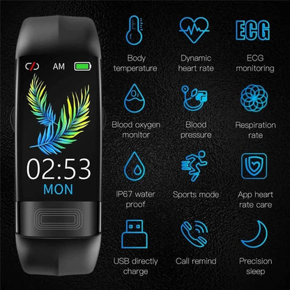 Smartwatch with Blood Pressure and EKG Monitoring, Heart Rate Tracking