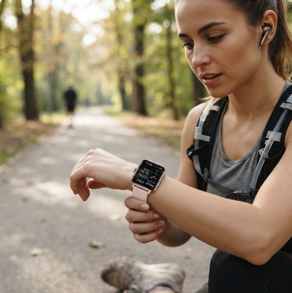 HealthTrack | Smartwatch with Activity Tracking, Sleep Insights and Smart Notifications