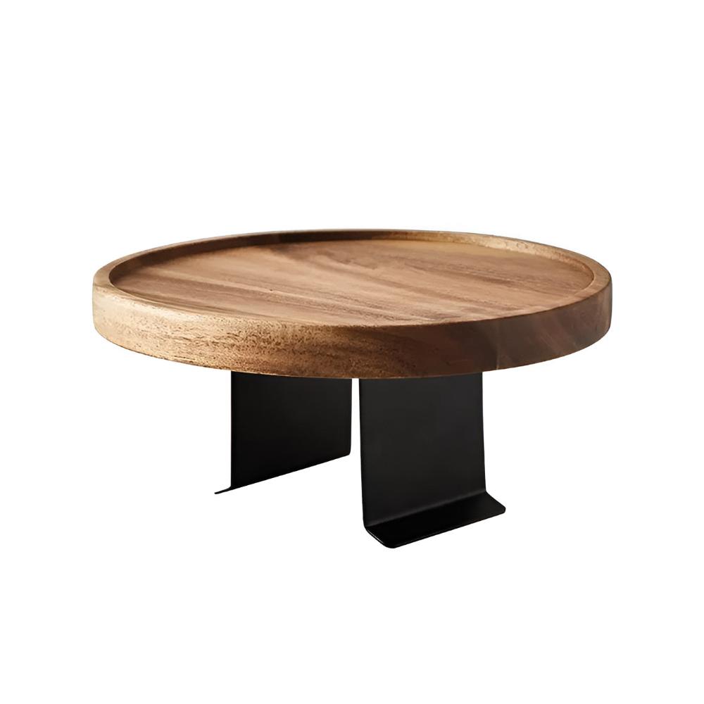 Sofara Armrest Tray Table - Solid Wood, Adjustable Design