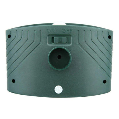 Motion-Activated Wildlife Deterrent with Strobe Function for Outdoor Garden Protection – Solar Charging