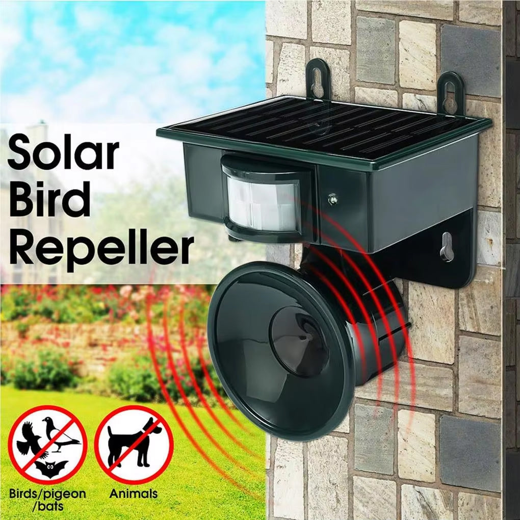 Ortekor Solar Powered Ultrasonic Bat Repellent | Humane Deterrent for Effective Wildlife Management