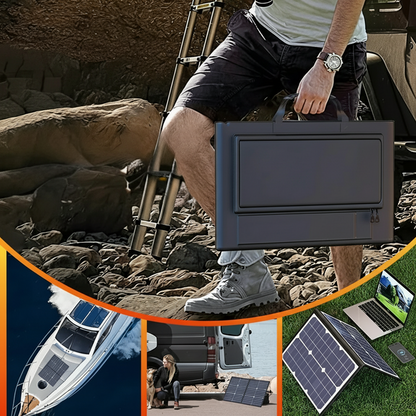 Monocrystalline Solar Panel Kit 1000W, Portable Solar Panel for Camping, Foldable Solar Panel for RV and Boat