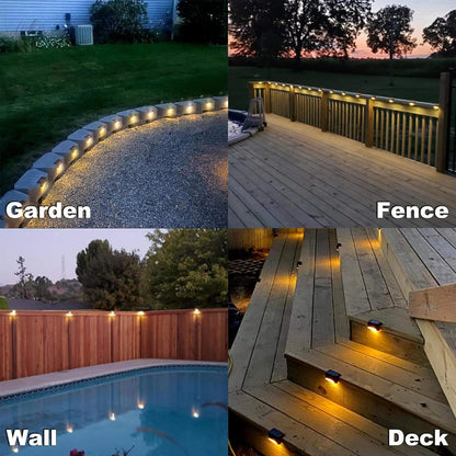 Solara Solar Garden Lights - Weatherproof Outdoor Lighting, Motion Sensor