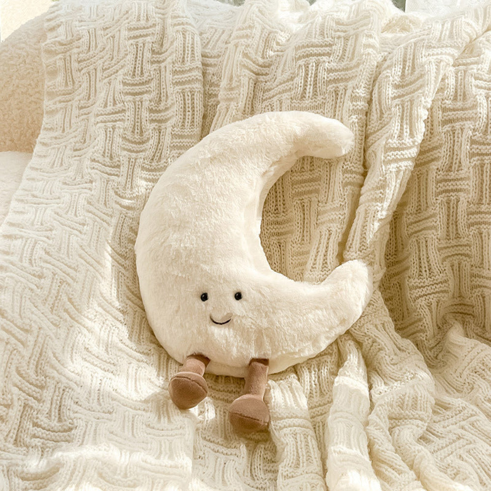 Celestial Throw Pillow Set Sun and Moon Design Decorative Cushion Cover 19x19 Inch Soft Cotton Polyester for Couch Bed Meditation Room Kids
