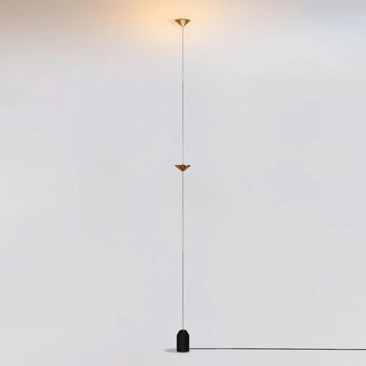 LED Floor Lamp with Marble Counterweight and Adjustable Pull Cable for Living Room Bedroom Reading Corner Modern Home Decor Ambient Task Lig