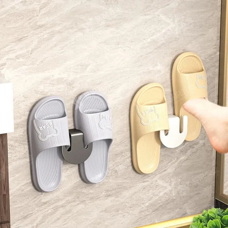 SLIPNEST – Space-Saving Bath Accessory for Slippers & Sandals