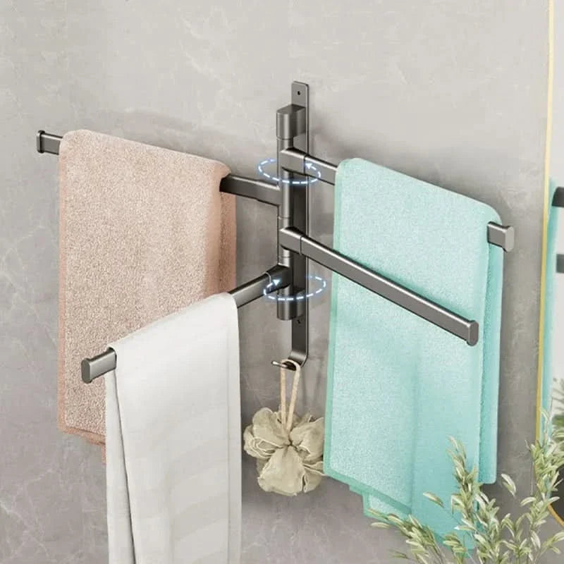 SWIVELORA – Rotatable Wall Mounted Towel Rack