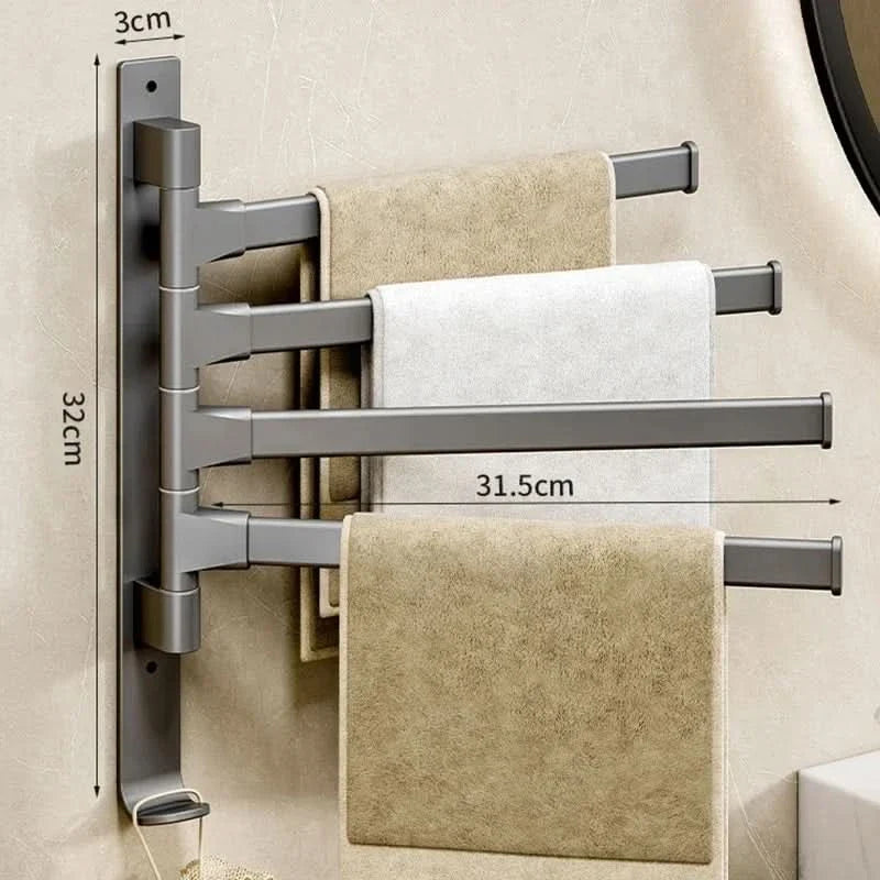 SWIVELORA – Rotatable Wall Mounted Towel Rack