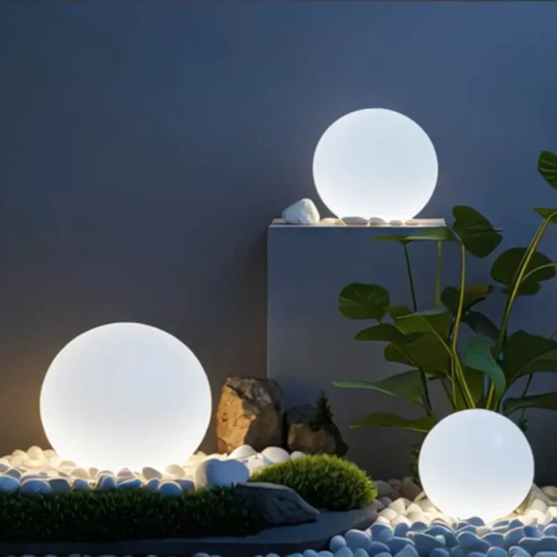 Cordless Color-Changing LED Globe Light for Patio & Garden – 16 Color Modes with Remote Control