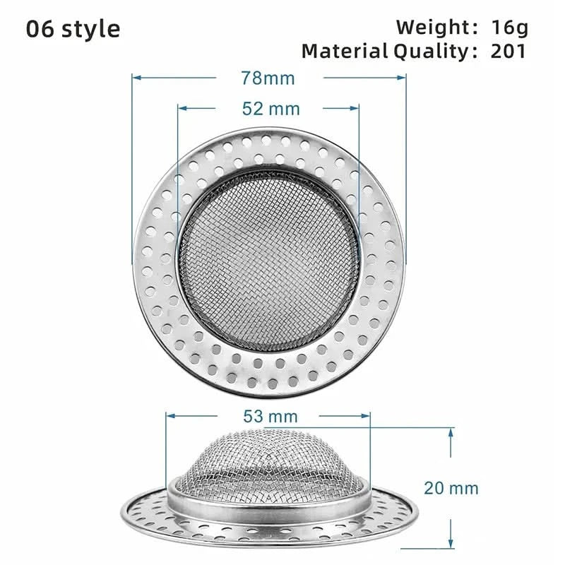 DRAINOVA – Stainless Steel Sink Drain Strainer
