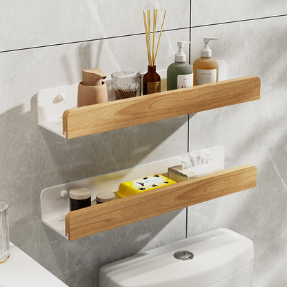 StarkesTett Floating Wall Shelf - Wrought Iron, No Drilling, Modern Design