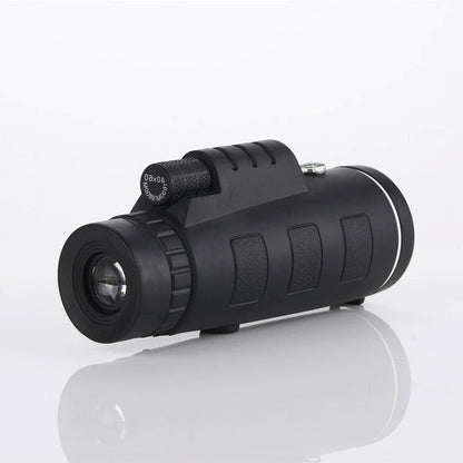 Compact Spotting Scope 10x Magnification with Phone Adapter for Wildlife Viewing Hiking Bird Watching Long Range Observation Portable