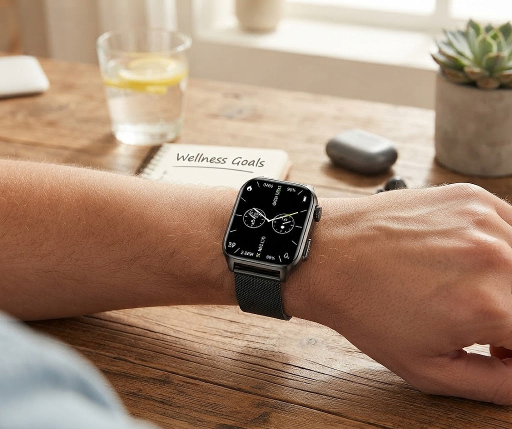 Wellness Tracker | Smartwatch with Activity Tracking, Sleep Insights and Daily Wellness Features