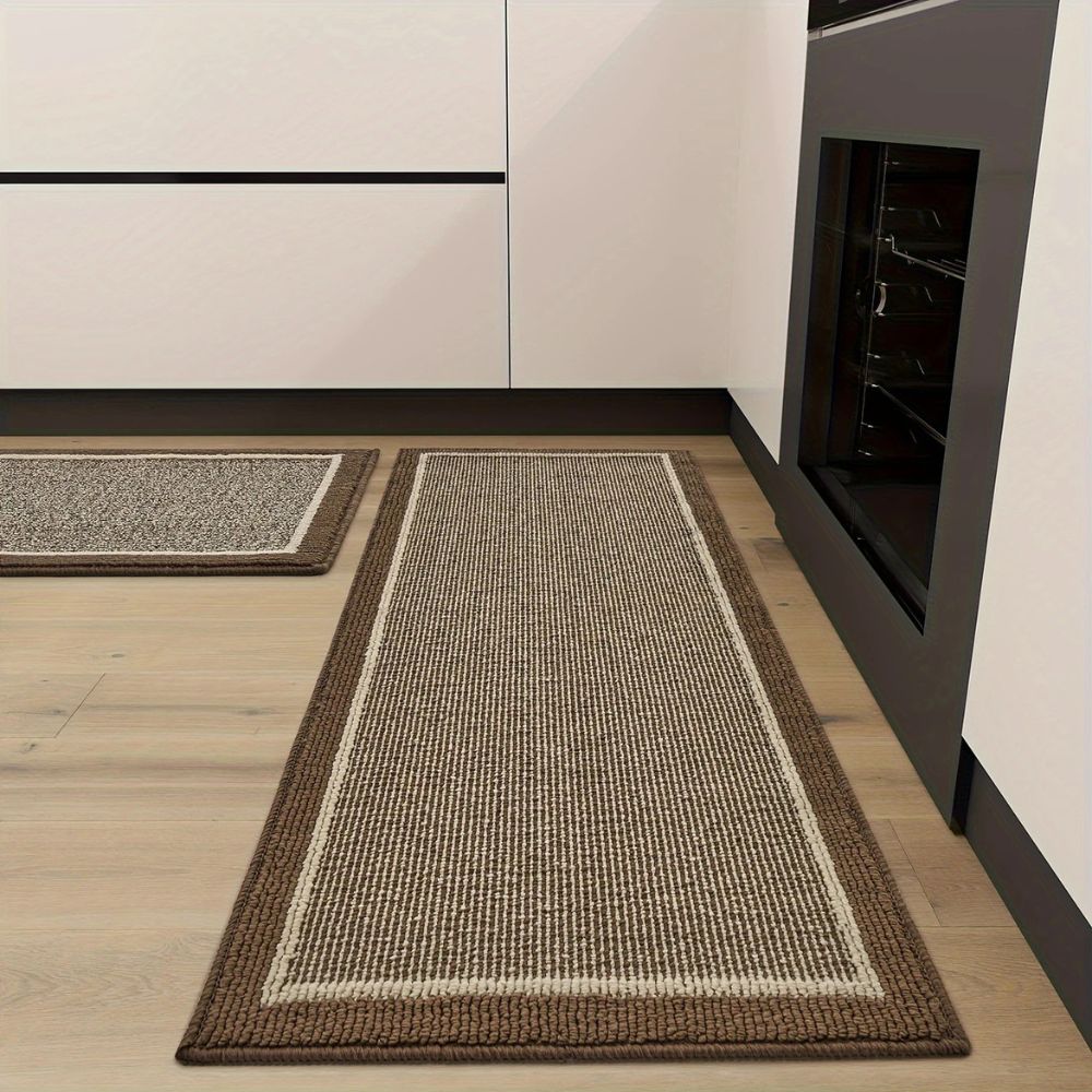 Strata Elegance Kitchen Mat - Cushioned Anti-Fatigue, Durable Polypropylene