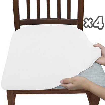 Stretch Dining Chair Covers Set of 4 with Snag-Resistant Fabric | Easy Fit for Daily Protection