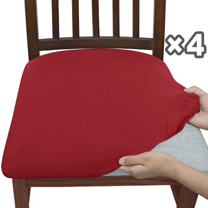 Stretch Dining Chair Covers Set of 4 with Snag-Resistant Fabric | Easy Fit for Daily Protection