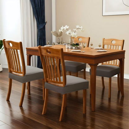 Stretch Dining Chair Covers Set of 4 with Snag-Resistant Fabric | Easy Fit for Daily Protection