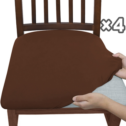 Stretch Dining Chair Covers Set of 4 with Snag-Resistant Fabric | Easy Fit for Daily Protection