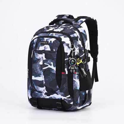 Teen School Backpack with Padded Laptop Sleeve & Multiple Compartments for Books & Electronics