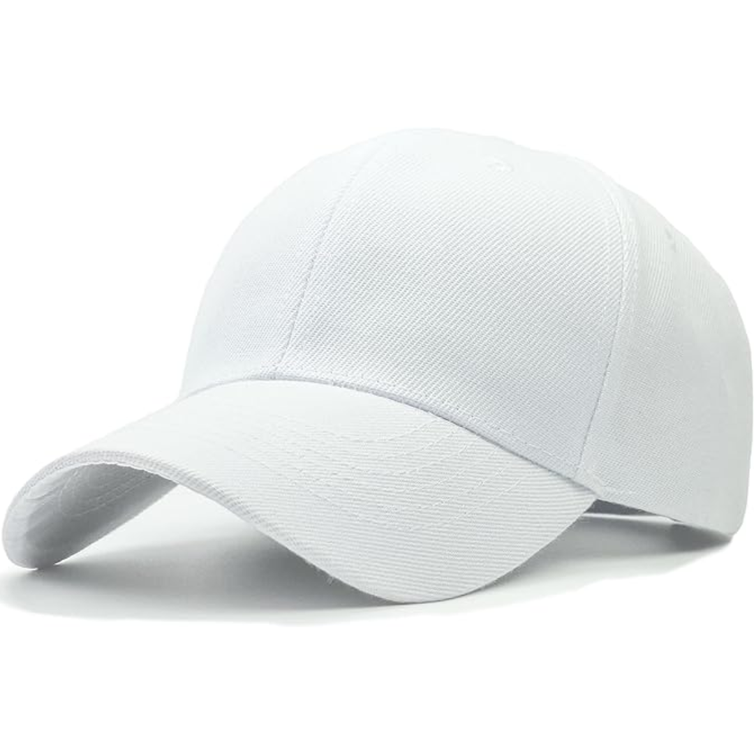 Stylish Adjustable Baseball Cap with Structured Design for Comfort