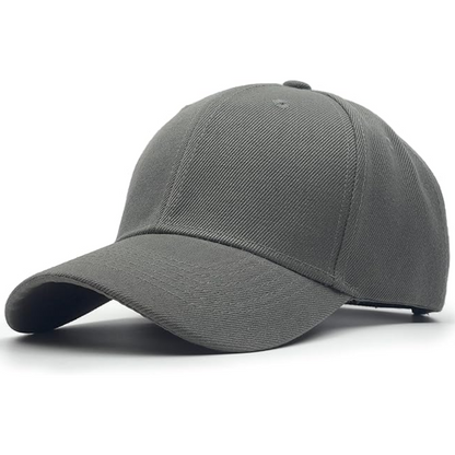 Stylish Adjustable Baseball Cap with Structured Design for Comfort