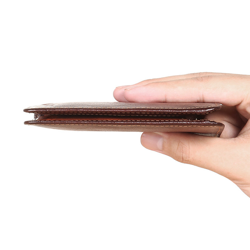 Ortekor Stylish Slim RFID Blocking Wallet for Men with Premium Leather Finish | Minimalist Design for Everyday Use