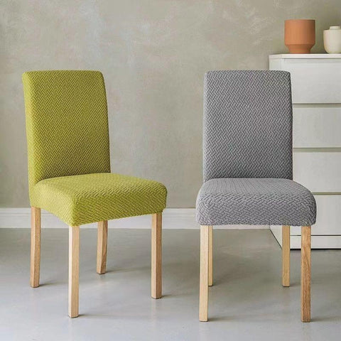 Sierra Dining Chair Cover - High Elasticity Jacquard Velvet, Machine Washable