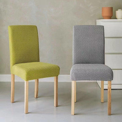 Sierra Dining Chair Cover - High Elasticity Jacquard Velvet, Machine Washable