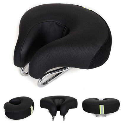 Ergonomic Pressure-Relief Bike Seat with Extra Cushioning for Mountain and Road Cycling