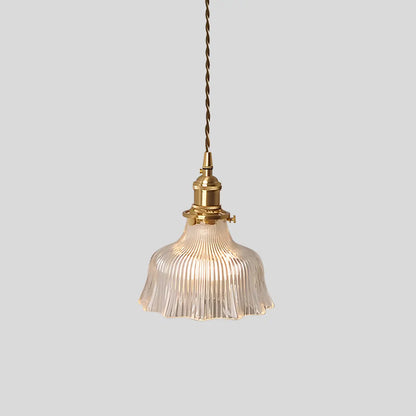 Adjustable Height Pendant Light with Clear Glass Shade Bronze Finish for Dining Table Kitchen Island Living Room Overhead Lighting