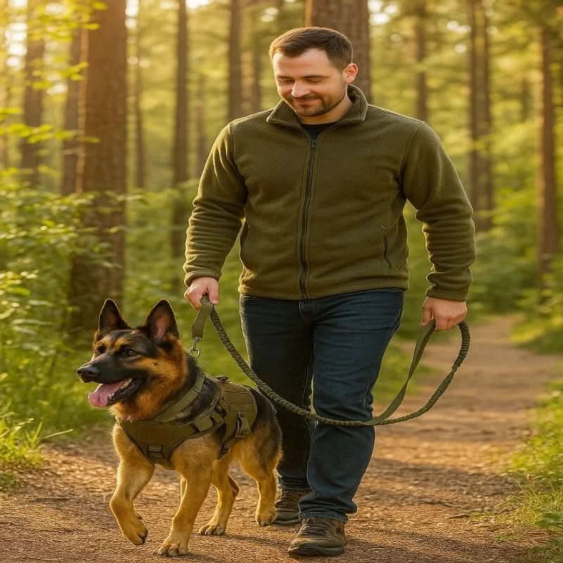 STRONGPAW – Tactical Dog Harness Adjustable Control Handle Pet Vest