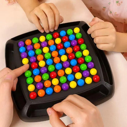 Screen-Free Strategy Board Game for Kids & Adults – Family Fun Logic Puzzle with Color Marbles for 2+ Players