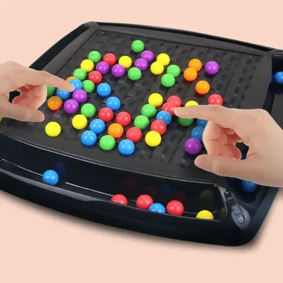 Two-Player Logic Strategy Board Game for Kids & Adults – Builds Critical Thinking & Problem-Solving Skills with 80 Colorful Pieces