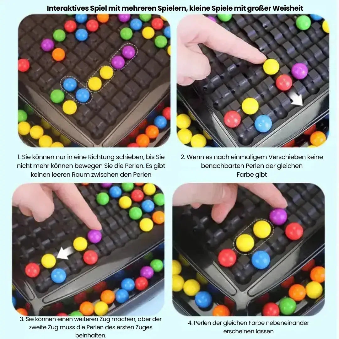 Two-Player Logic Strategy Board Game for Kids & Adults – Builds Critical Thinking & Problem-Solving Skills with 80 Colorful Pieces