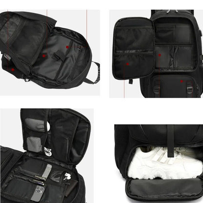 Explorer's Choice 50L to 80L Backpack with USB Charging and Laptop Compartment