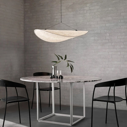 Oversized Paper Drum Shade Hanging Light Fixture Adjustable Height Contemporary Kitchen Island Chandelier Dining Room Ceiling Suspension Lam