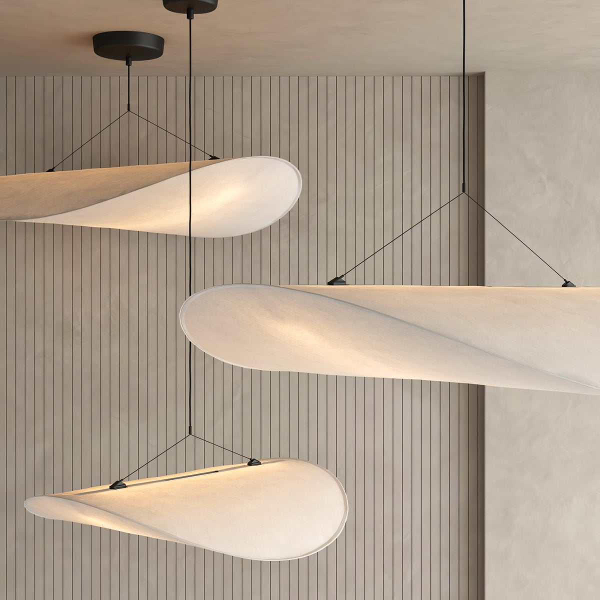 Oversized Paper Drum Shade Hanging Light Fixture Adjustable Height Contemporary Kitchen Island Chandelier Dining Room Ceiling Suspension Lam