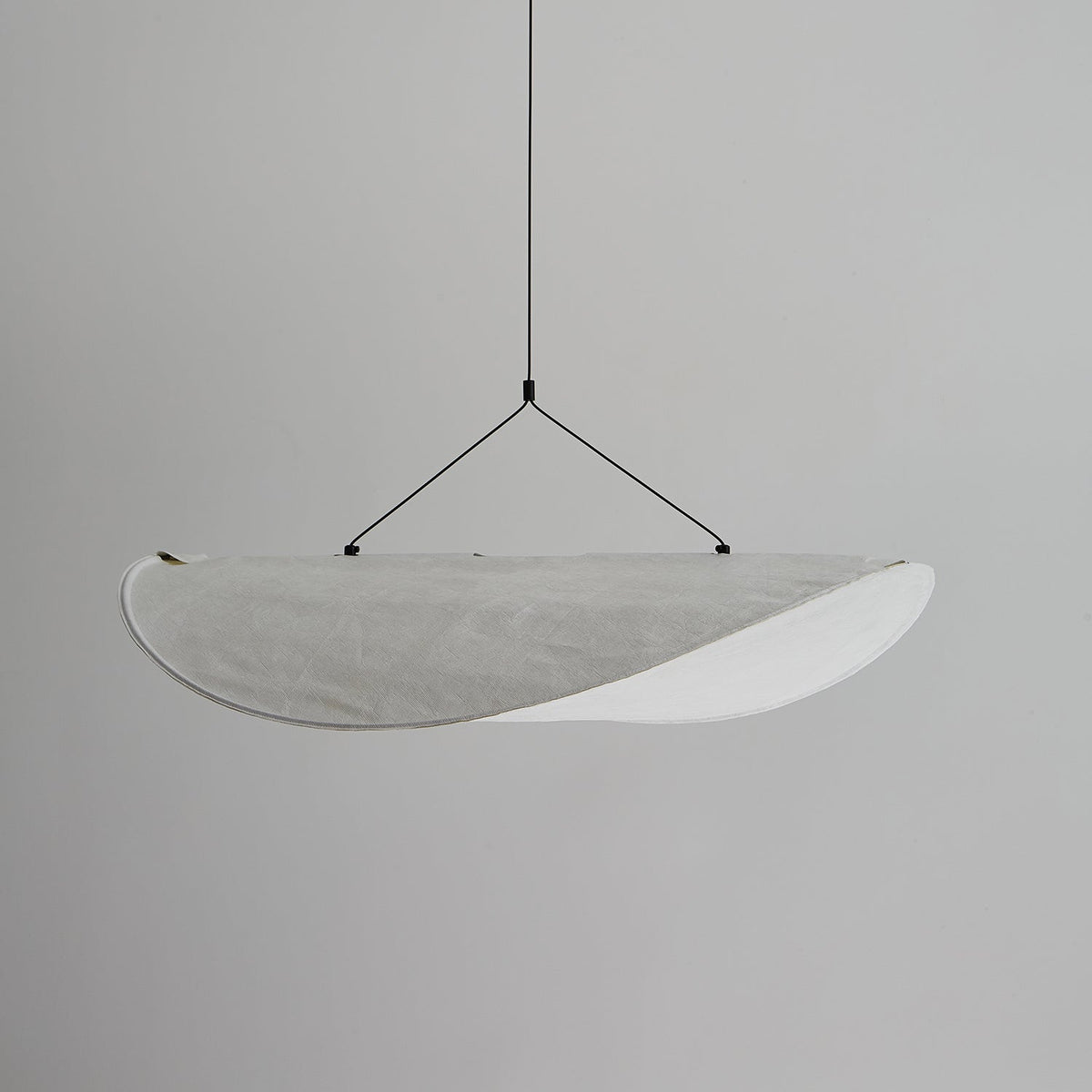 Cloud Paper Ceiling Fixture 24-Inch Hanging Lamp Modern Overhead Lighting for Dining Kitchen Living Room Adjustable Height LED