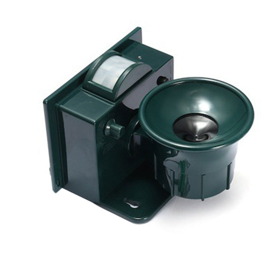 TerraGuard | Weatherproof Solar Bird Repeller with Motion Sensor & Natural Sounds | Eco-Friendly Solution for Bird Control