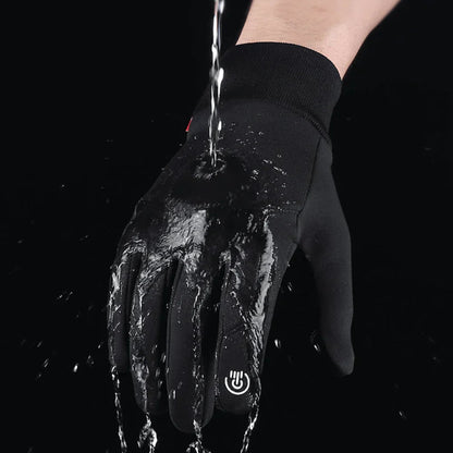 ThermaGuard | Touchscreen Winter Gloves with Waterproof Nylon | Warm & Functional for Outdoor Activities